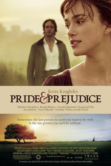 หนังรัก Pride & Prejudice (ดอกไม้ทรนงกับชายชาติผยอง)